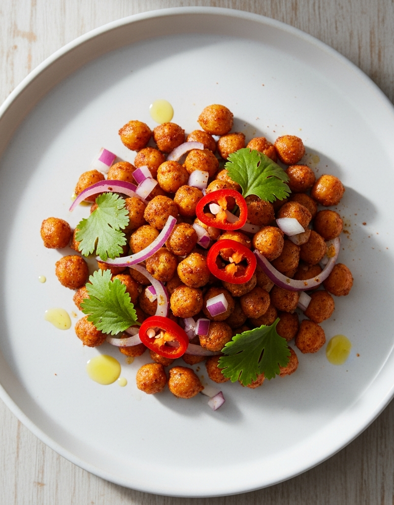 Spicy Chickpea Snack