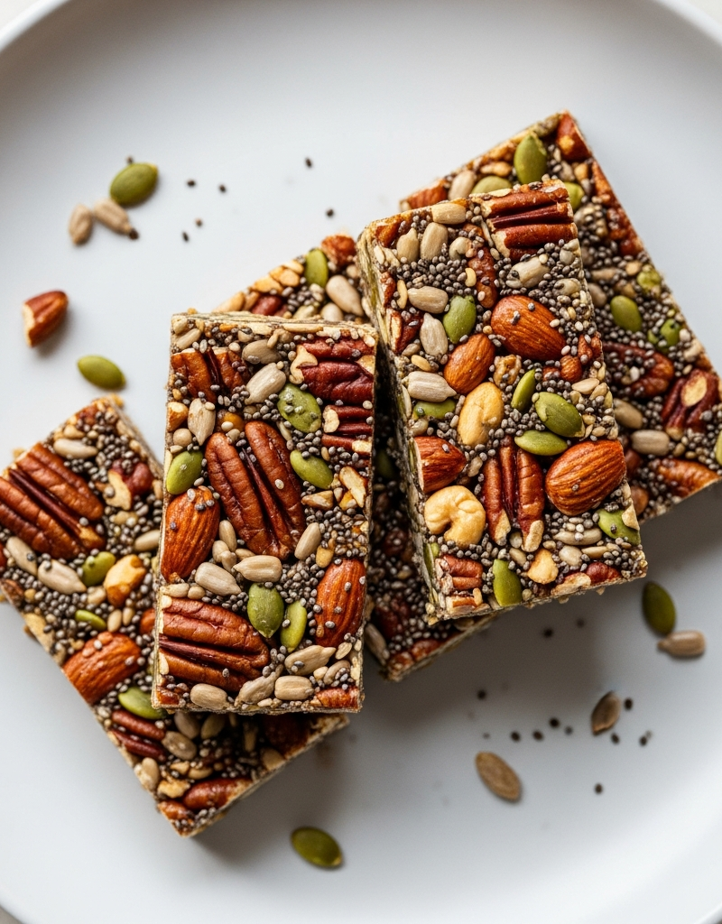 Keto Nut and Seed Bars