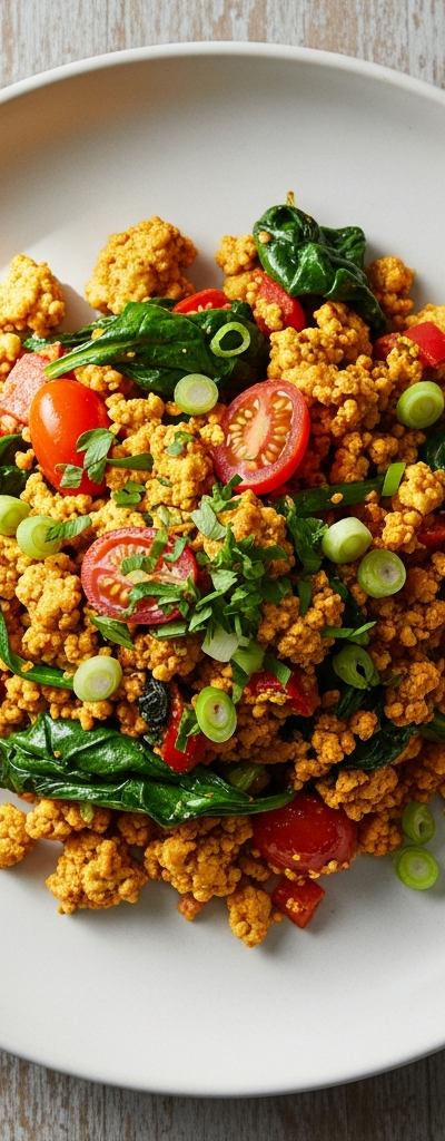 Vegan Breakfast Tofu Scramble