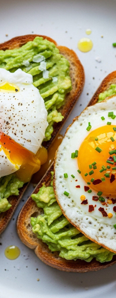 Avocado & Egg Breakfast Toast