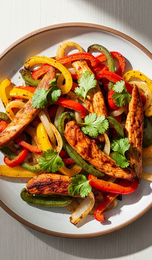 Sheet-Pan Chicken Fajitas