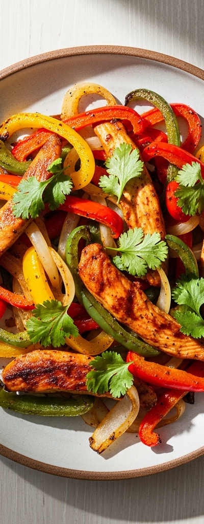 Sheet-Pan Chicken Fajitas