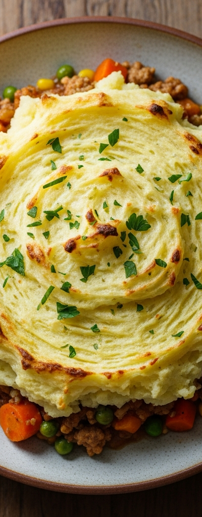 Ground Turkey and Vegetable Shepherd's Casserole
