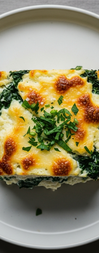 Ricotta and Spinach Casserole
