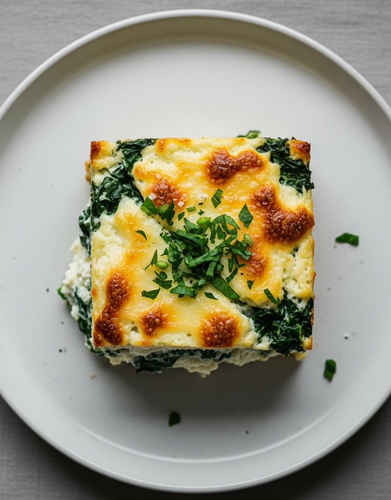 Ricotta and Spinach Casserole