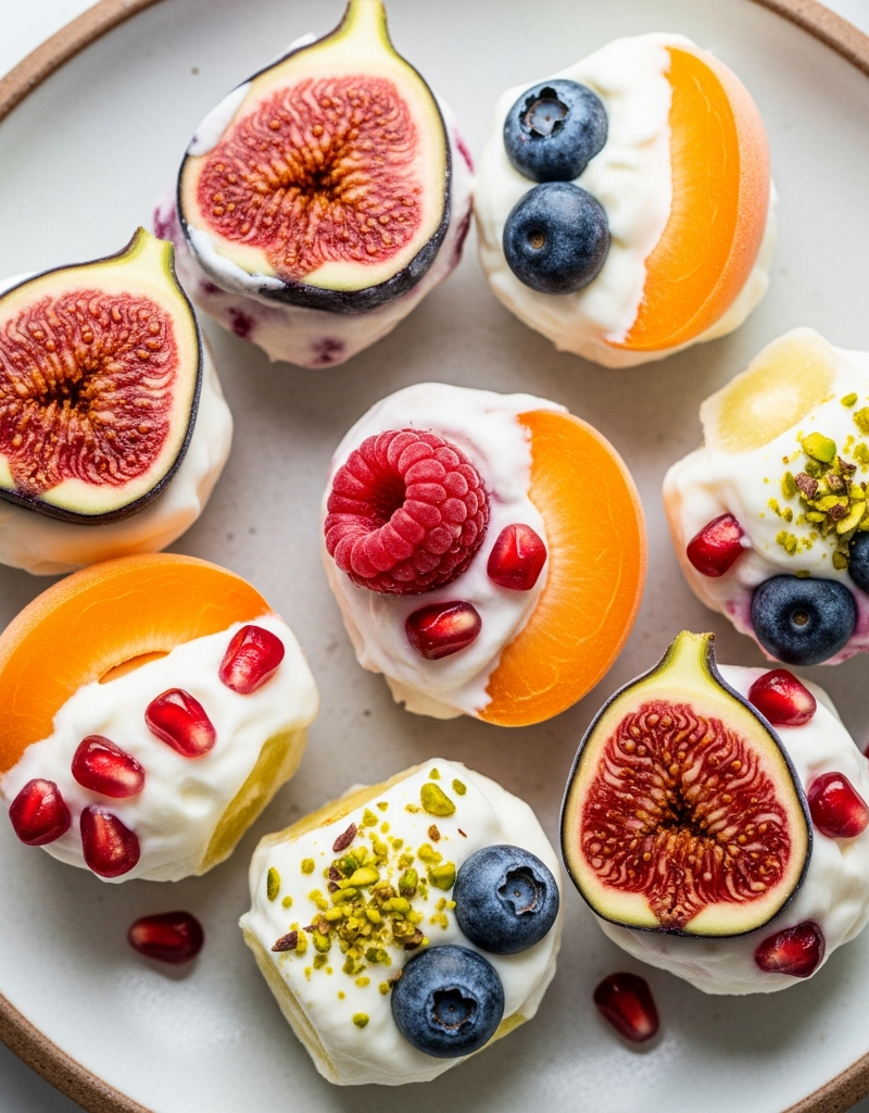 Frozen Yogurt Fruit Bites