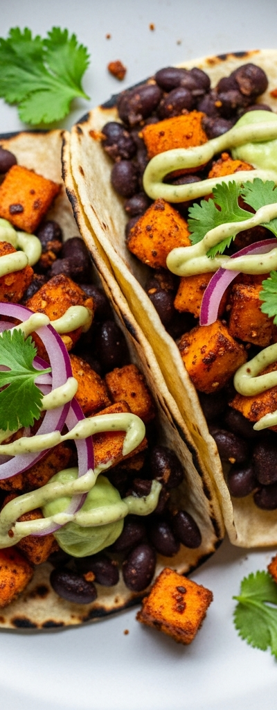 Sweet Potato & Black Bean Tacos
