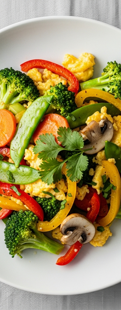 Egg and Veggie High-Protein Stir-Fry
