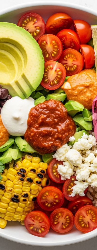 Vegetarian Burrito Bowls