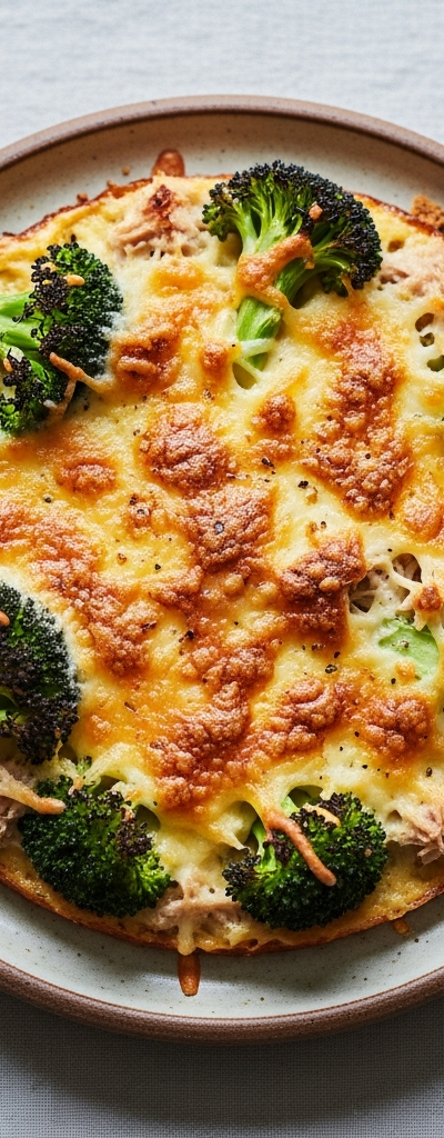Tuna and Broccoli Gratin