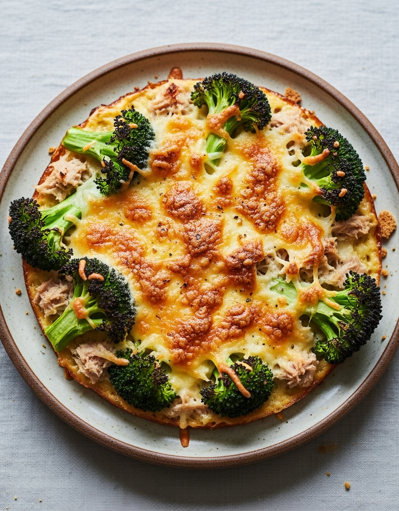 Tuna and Broccoli Gratin