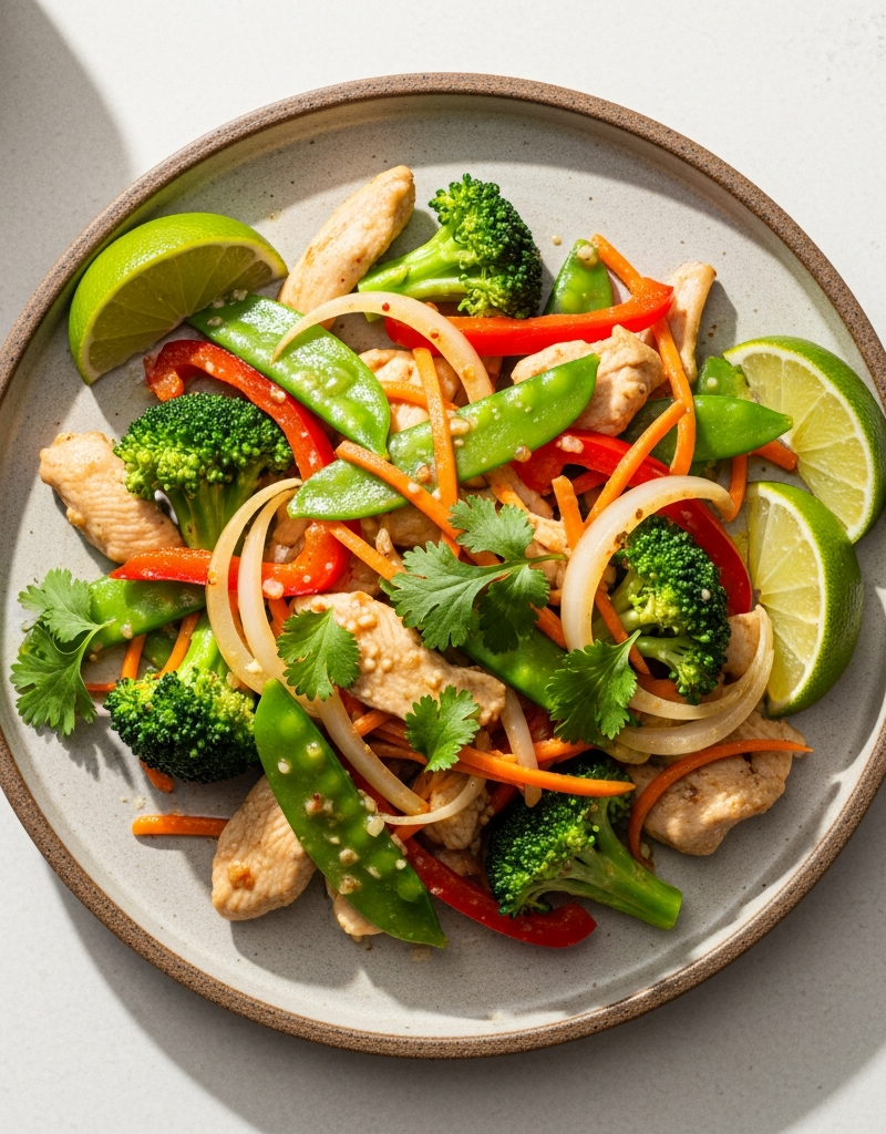 Zesty Chicken and Vegetable Stir-Fry