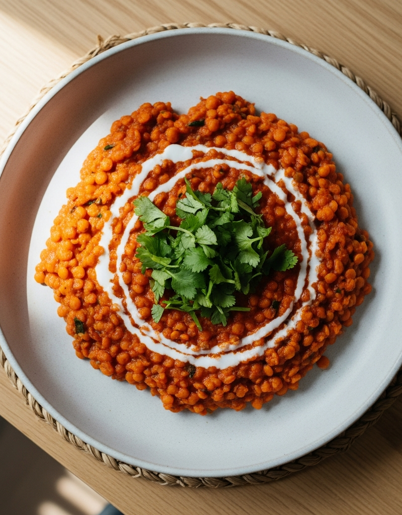 Spicy Red Lentil Curry
