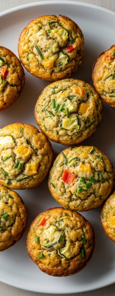 Savory Vegan Mini Muffins