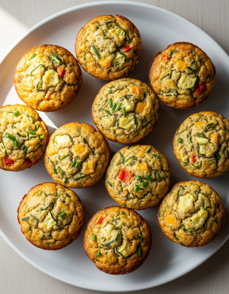 Savory Vegan Mini Muffins