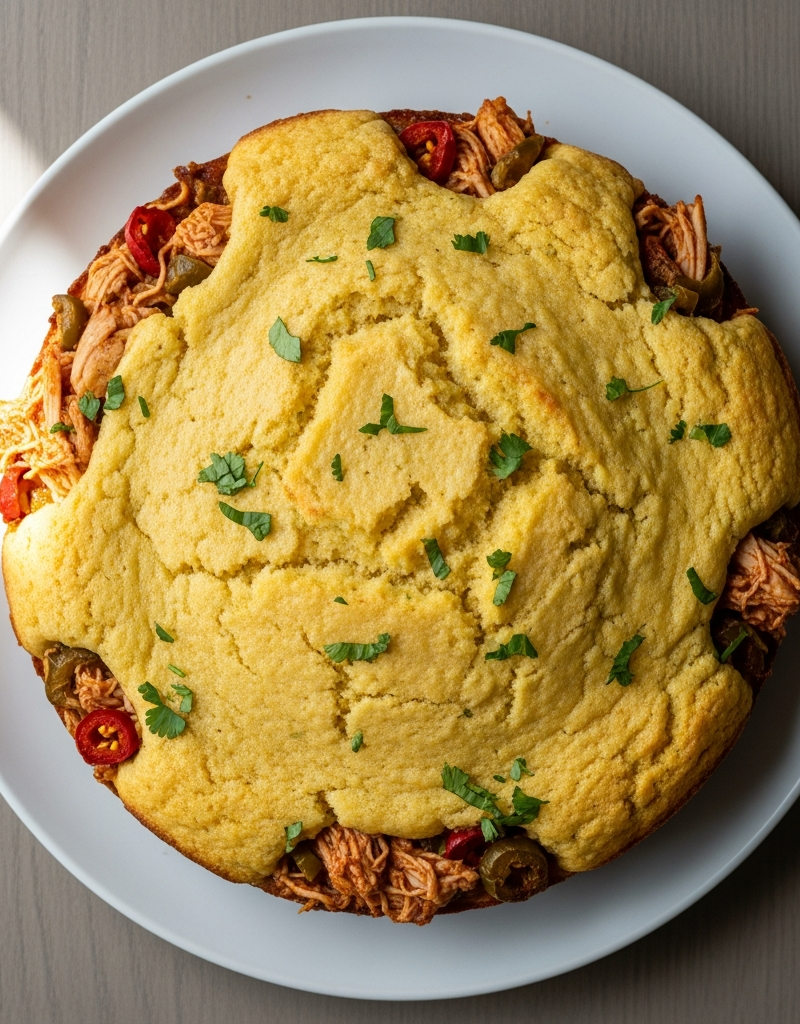 Chicken Tamale Pie