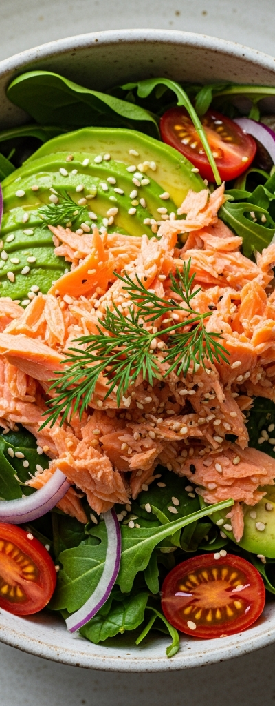 Smoked Salmon and Avocado Bowl
