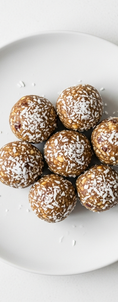 Coconut Date Energy Balls