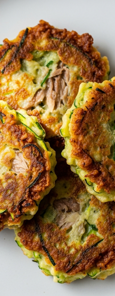 Sardine and Zucchini Fritters