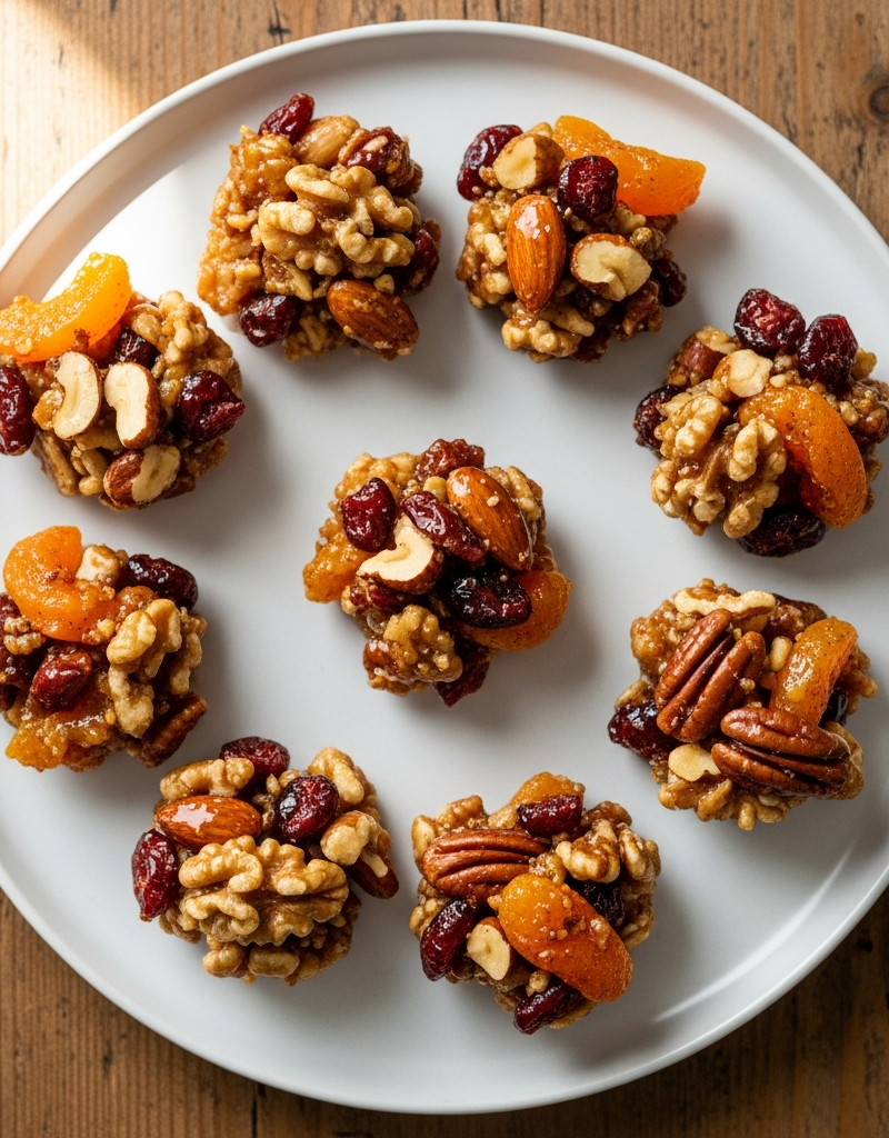 Nutty Fruit Snack Bites