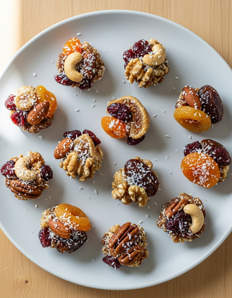 Nutty Fruit Bites