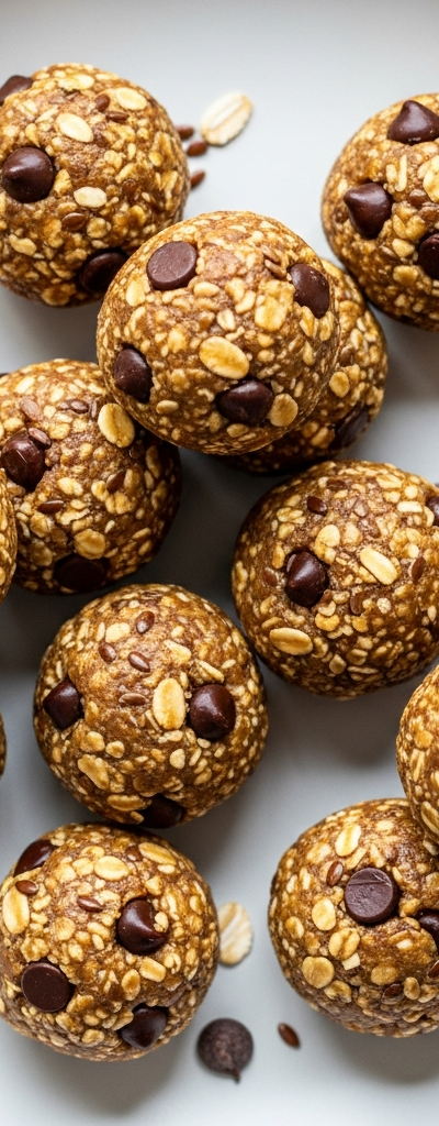 Peanut Butter Chocolate Chip Energy Bites