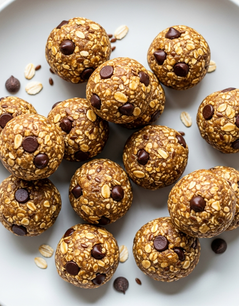 Peanut Butter Chocolate Chip Energy Bites