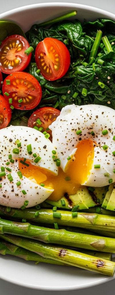 Quick Egg and Veggie Bowl