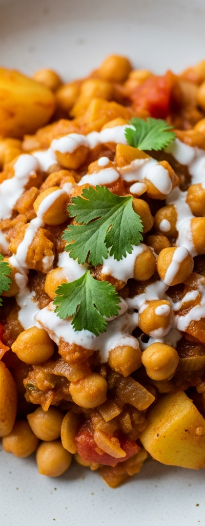 Potato and Chickpea Curry