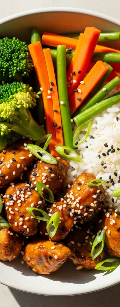 Chicken Teriyaki Rice Bowl