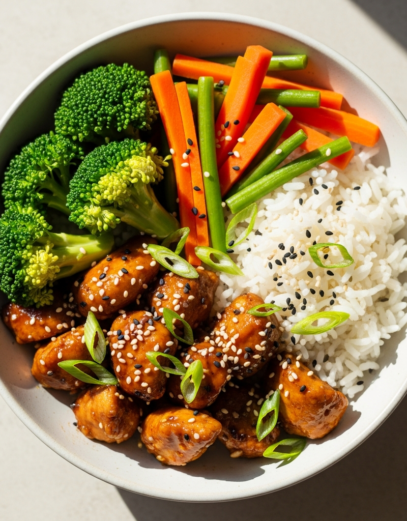 Chicken Teriyaki Rice Bowl
