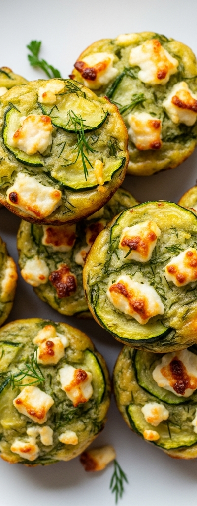 Savory Zucchini and Feta Bites