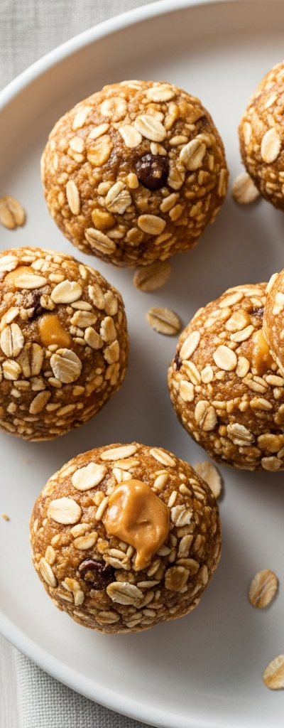 Peanut Butter Oatmeal Energy Bites