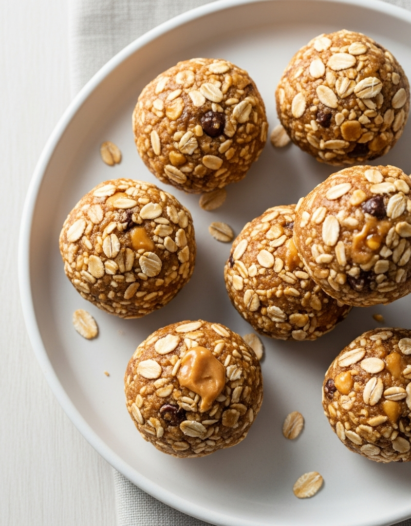 Peanut Butter Oatmeal Energy Bites