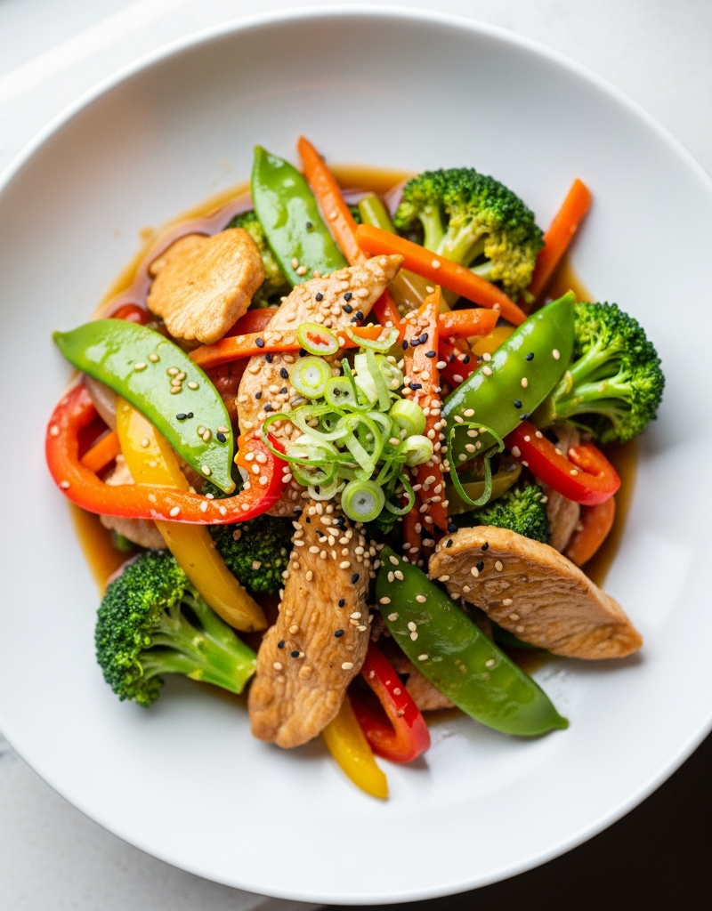 Turkey and Vegetable Stir-Fry