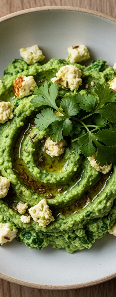 Paneer and Spinach Mash Bowl