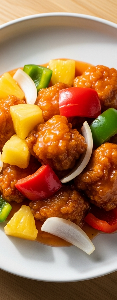 Homemade Sweet and Sour Chicken