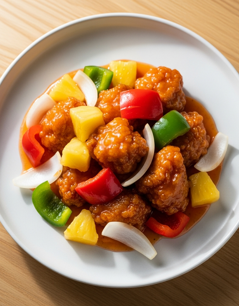 Homemade Sweet and Sour Chicken