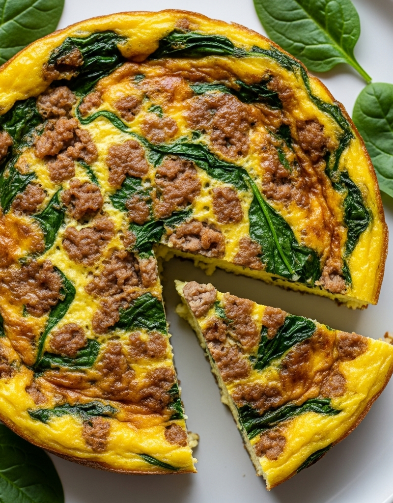 Turkey and Spinach Frittata