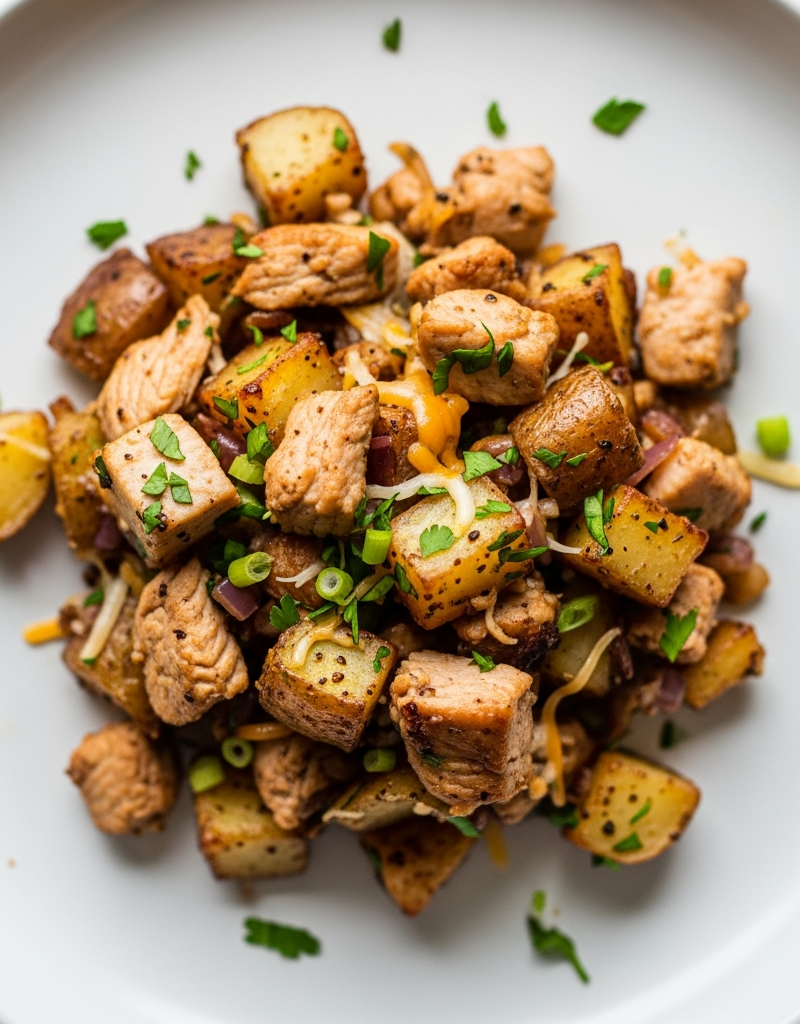 Turkey and Potato Skillet Hash