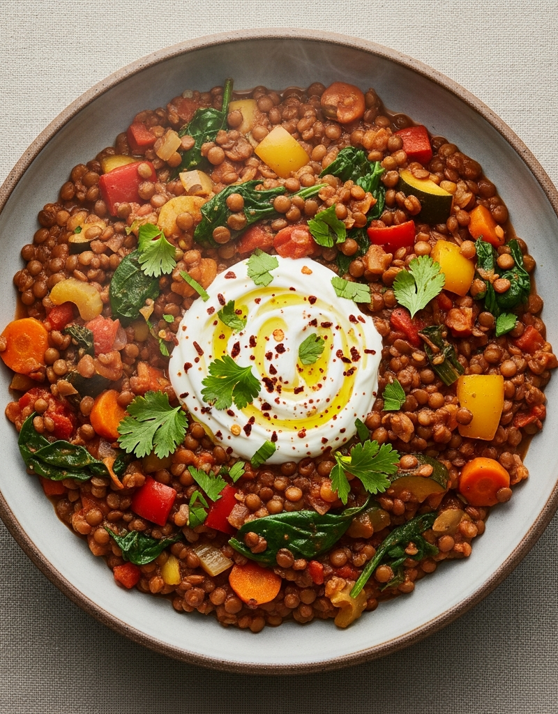 Hearty Lentil and Vegetable Stew