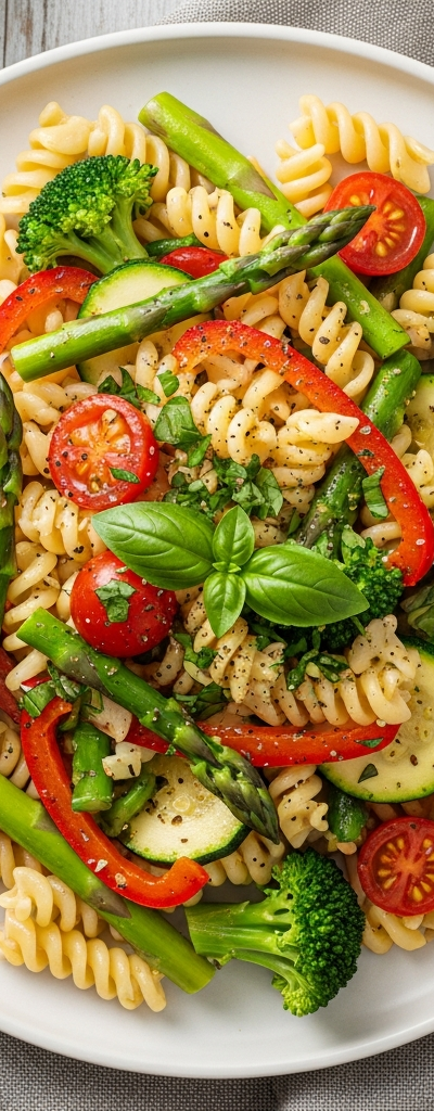Vegan Pasta Primavera