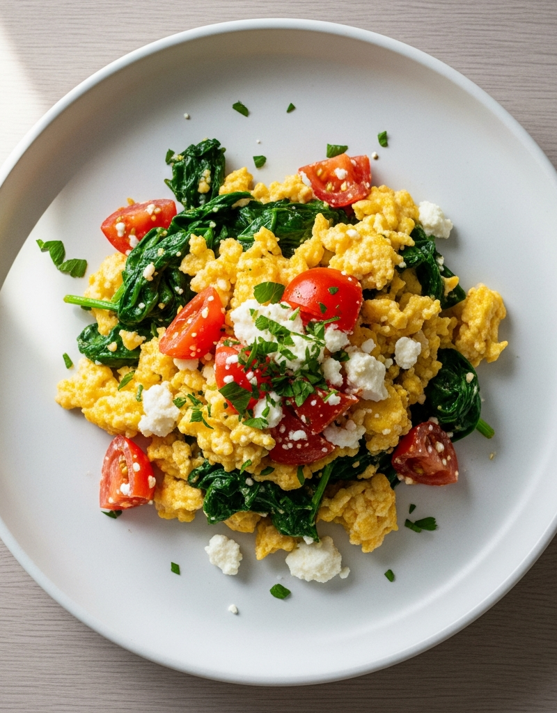 Mediterranean Egg Scramble