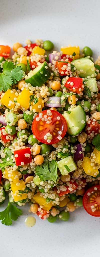Zesty Split Pea and Quinoa Salad