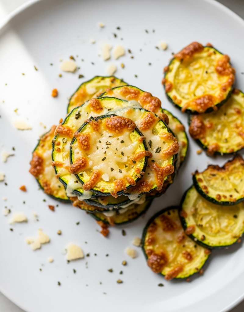 Parmesan Zucchini Chips