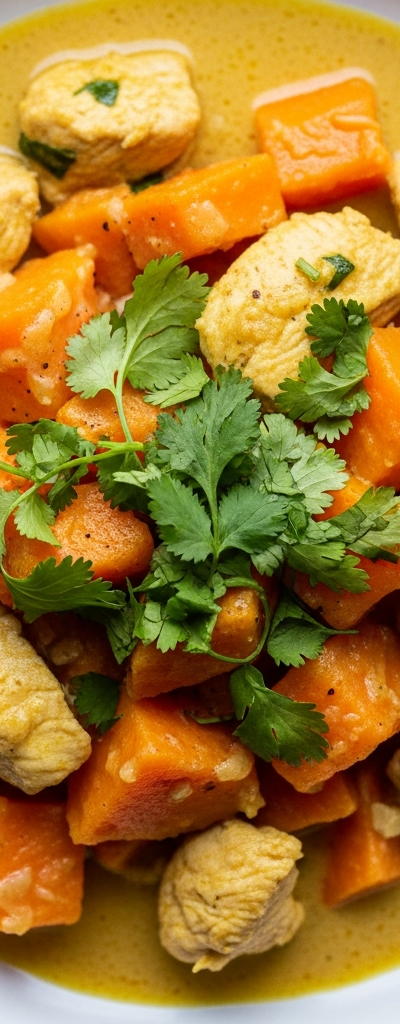 Sweet Potato and Chicken Coconut Curry