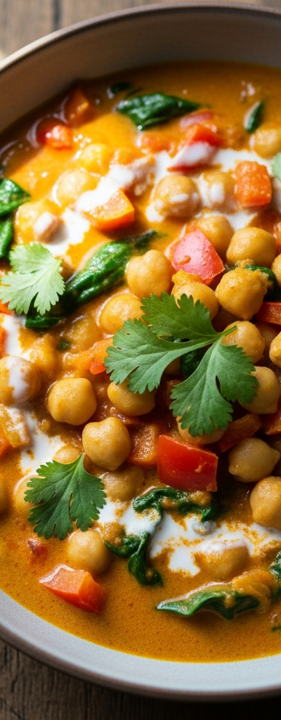 Chickpea Coconut Curry
