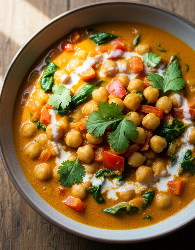 Chickpea Coconut Curry