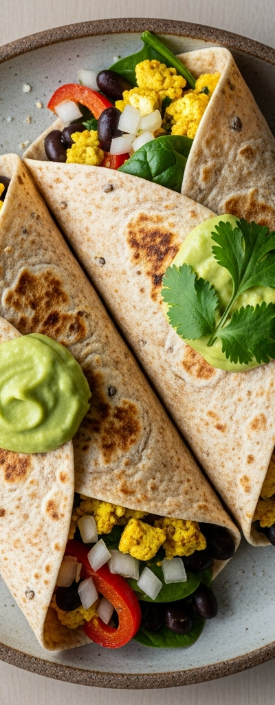 Vegan Breakfast Burritos