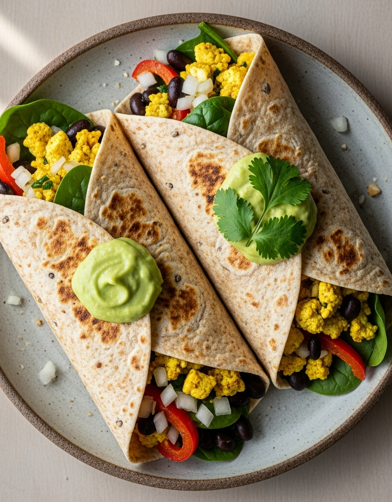 Vegan Breakfast Burritos